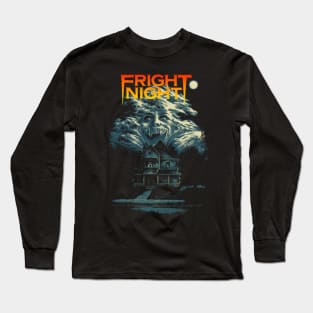 Fright Night, Horror, Cult Classic, Vampire Long Sleeve T-Shirt